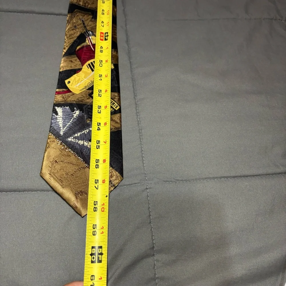 Home Improvement  Power Drill Necktie What is the Answer More Power Black Brown‎